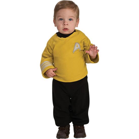 Disfraz de Capitán Kirk Star Trek para bebé Disfraz de Capitán Kirk Star Trek para bebé