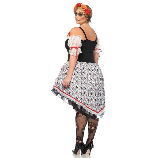 Disfraz de Catrina para mujer talla grande Disfraz de Catrina para mujer talla grande