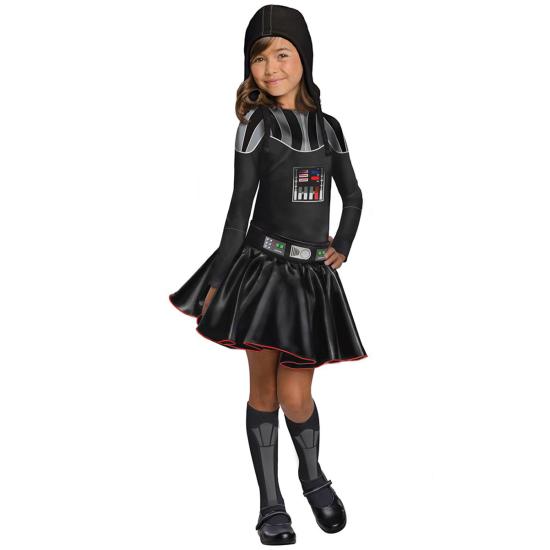 Disfraz de Darth Vader para niña Disfraz de Darth Vader para niña