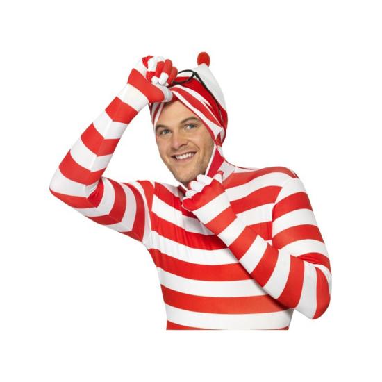 Disfraz de Dónde está Wally segunda piel Disfraz de Dónde está Wally segunda piel