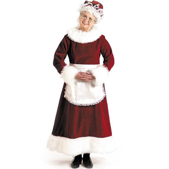 Disfraz de Mama Noel abuelita Disfraz de Mama Noel abuelita