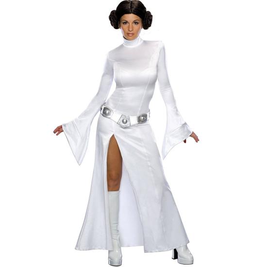 Disfraz de Princesa Leia blanca sexy Disfraz de Princesa Leia blanca sexy
