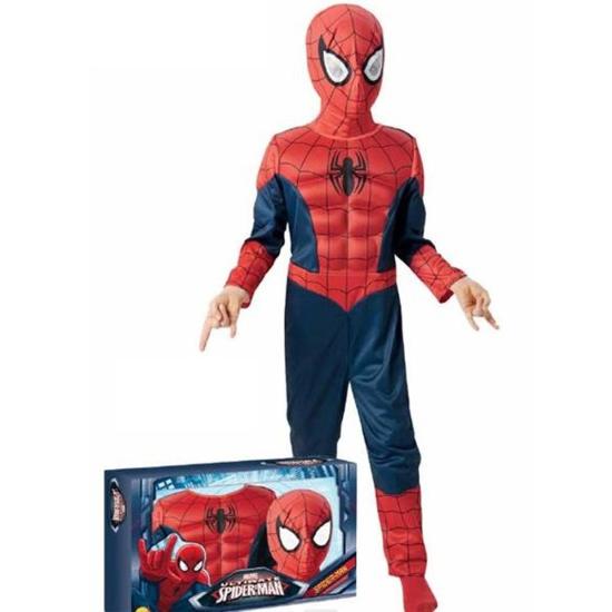 Disfraz de Spiderman para niño en caja Disfraz de Spiderman para niño en caja