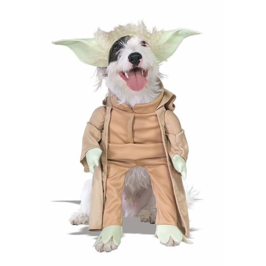 Disfraz de Yoda para perro Disfraz de Yoda para perro