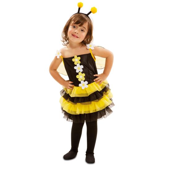 Disfraz de abejita de primavera para niña Disfraz de abejita de primavera para niña