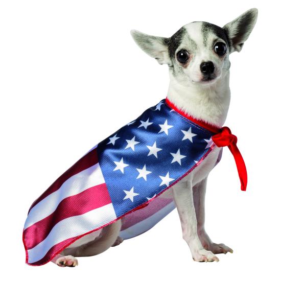 Disfraz de bandera de Estados Unidos para perro Disfraz de bandera de Estados Unidos para perro