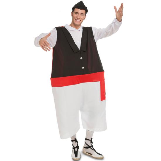 Disfraz de baturro gordinflón para adulto Disfraz de baturro gordinflón para adulto