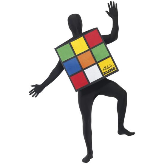 Disfraz Cubo de Rubik para adulto Disfraz Cubo de Rubik para adulto