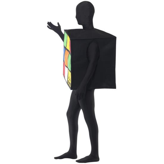 Disfraz Cubo de Rubik para adulto Disfraz Cubo de Rubik para adulto