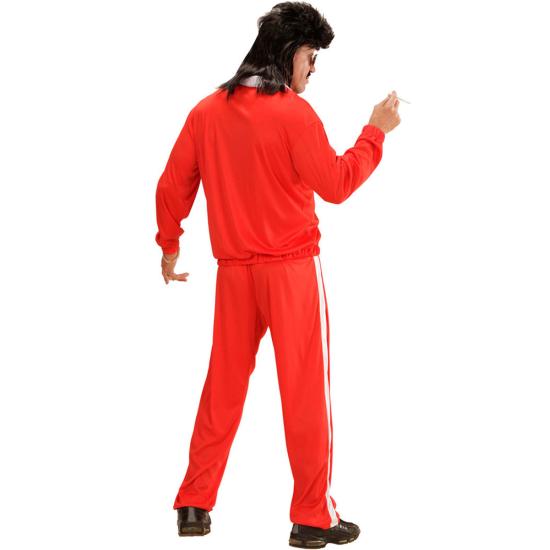 Disfraz de deportista rojo para hombre Disfraz de deportista rojo para hombre