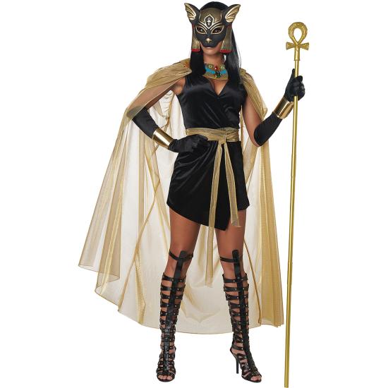 Disfraz de diosa egipcia Bastet para mujer Disfraz de diosa egipcia Bastet para mujer