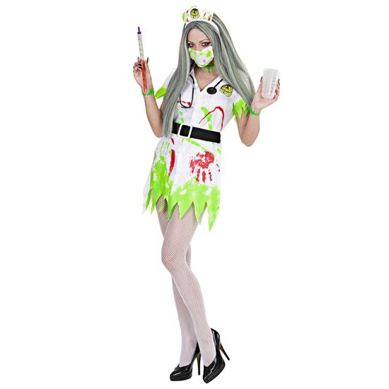 Disfraz Enfermera Radiactiva para adulta Disfraz Enfermera Radiactiva para adulta