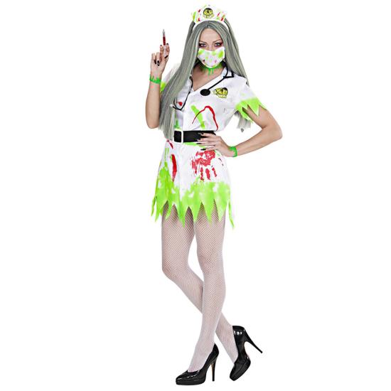 Disfraz Enfermera Radiactiva para adulta Disfraz Enfermera Radiactiva para adulta