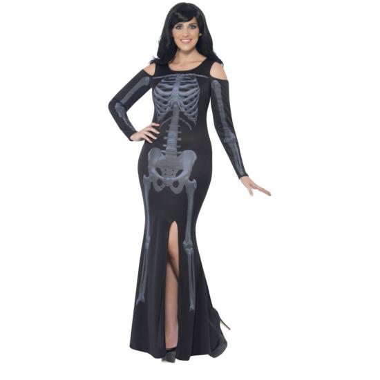 Disfraz de esqueleto impactante para mujer talla grande Disfraz de esqueleto impactante para mujer talla grande