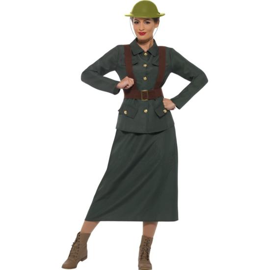 Disfraz Soldada Segunda Guerra Mundial adulta Disfraz Soldada Segunda Guerra Mundial adulta