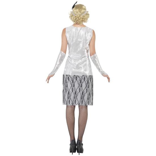 Disfraz de los Años 20 White Rugiente Disfraz de los Años 20 White Rugiente