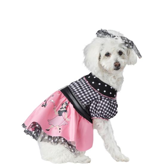 Disfraz de los años 50 para perro Disfraz de los años 50 para perro