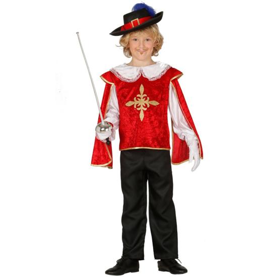 Disfraz de mosquetero valiente para niño Disfraz de mosquetero valiente para niño