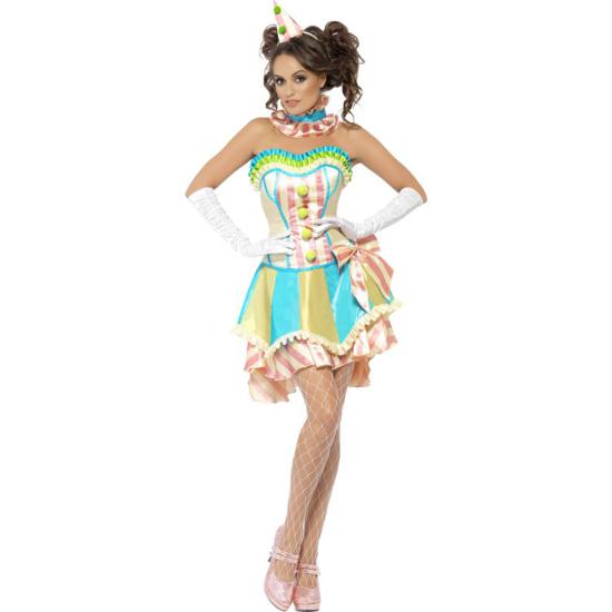 Disfraz Payasa Circo Vintage para mujer Disfraz Payasa Circo Vintage para mujer