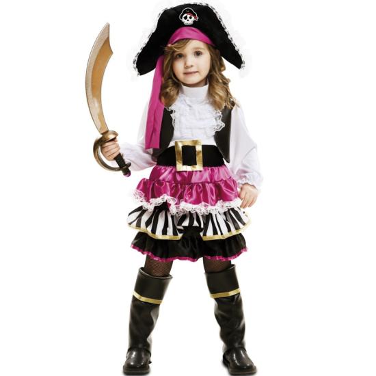 Disfraz Pirata Pink para niña Disfraz Pirata Pink para niña