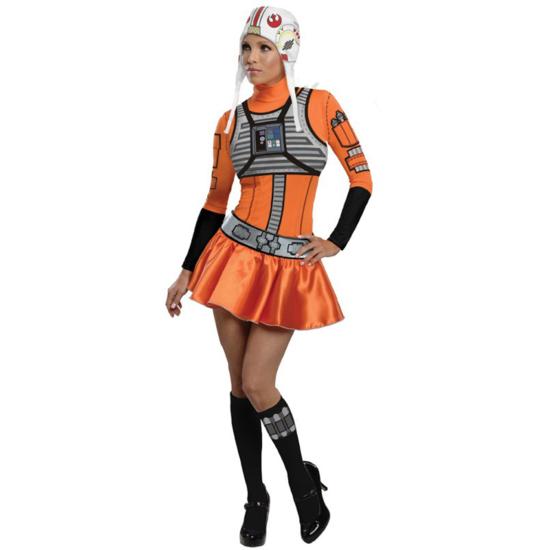 Disfraz de piloto X-Wing Star Wars para mujer Disfraz de piloto X-Wing Star Wars para mujer
