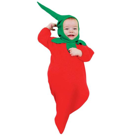 Disfraz de Pimiento Rojo para bebé Disfraz de Pimiento Rojo para bebé