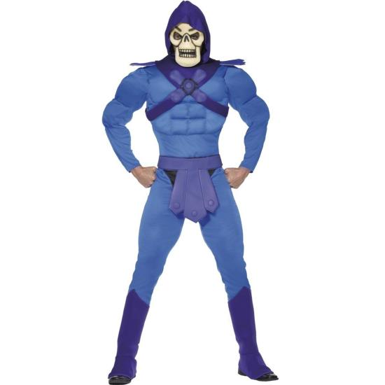 Disfraz de Skeletor Master del Universo para hombre Disfraz de Skeletor Master del Universo para hombre