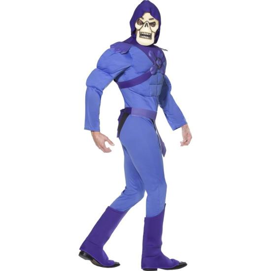 Disfraz de Skeletor Master del Universo para hombre Disfraz de Skeletor Master del Universo para hombre