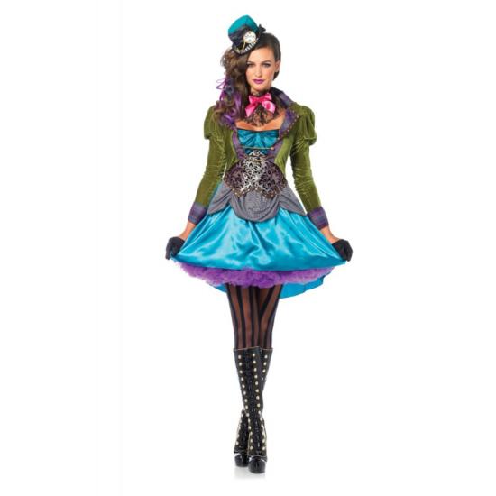 Disfraz de sombrerero deluxe para mujer Disfraz de sombrerero deluxe para mujer