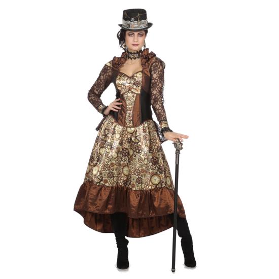Disfraz de Steampunk Elegante adulta Disfraz de Steampunk Elegante adulta