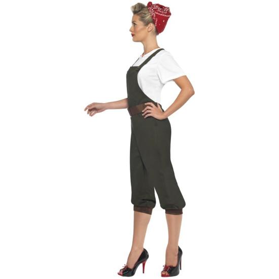 Disfraz Trabajadora Pin Up 2 Guerra Mundial para mujer Disfraz Trabajadora Pin Up 2 Guerra Mundial para mujer