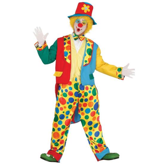 Disfraz Payaso de Circo Mundial para hombre Disfraz Payaso de Circo Mundial para hombre