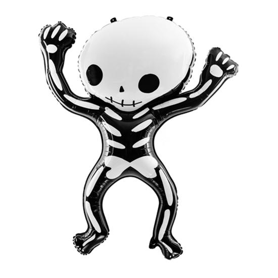 Globo de foil Esqueleto Halloween (84x10 cm) Globo de foil Esqueleto Halloween (84x10 cm)