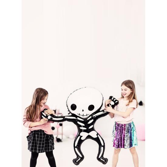 Globo de foil Esqueleto Halloween (84x10 cm) Globo de foil Esqueleto Halloween (84x10 cm)