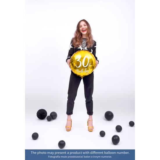 Globo foil "40" dorado Globo foil "40" dorado