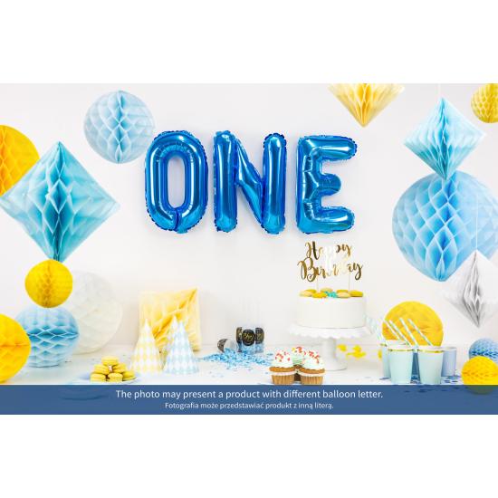 Globo foil letra B azul (35 cm) Globo foil letra B azul (35 cm)