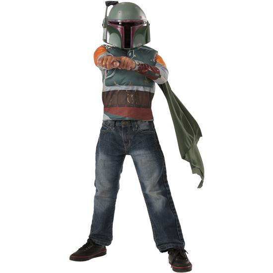 Kit disfraz de Boba Fett para niño Kit disfraz de Boba Fett para niño