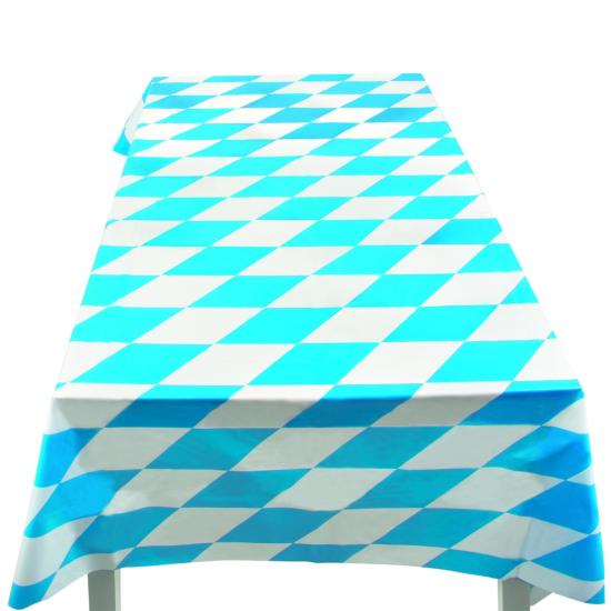 Mantel para Oktoberfest azul y blanco Mantel para Oktoberfest azul y blanco