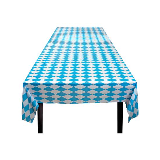 Mantel para Oktoberfest azul y blanco Mantel para Oktoberfest azul y blanco
