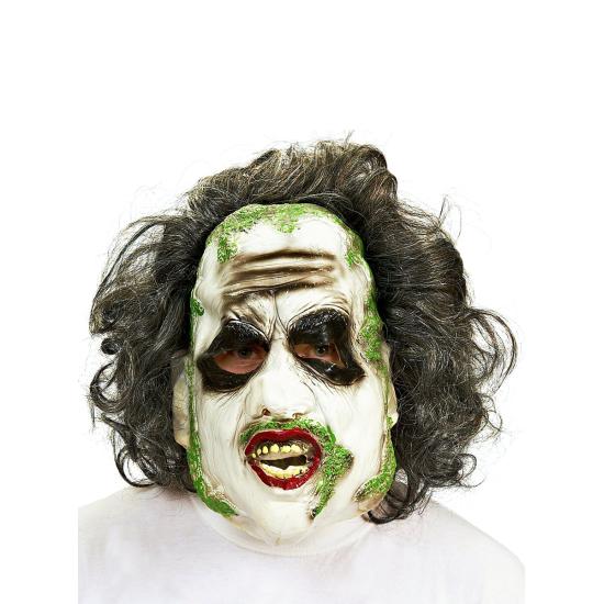 Máscara Beetlejuice con pelo para adulto Máscara Beetlejuice con pelo para adulto