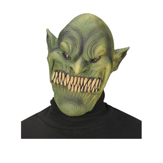 Máscara de duende verde endemoniado Máscara de duende verde endemoniado