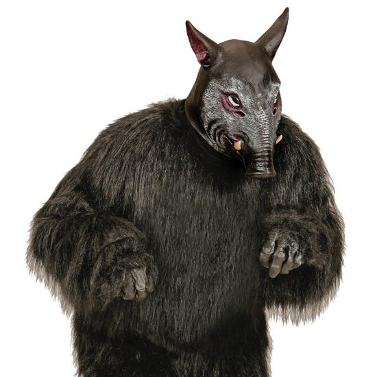 Máscara de jabalí salvaje para adulto Máscara de jabalí salvaje para adulto