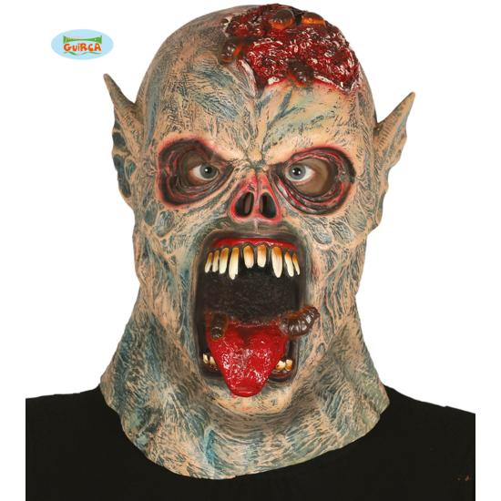 Máscara de monstruo de los gusanos de látex para adulto Máscara de monstruo de los gusanos de látex para adulto