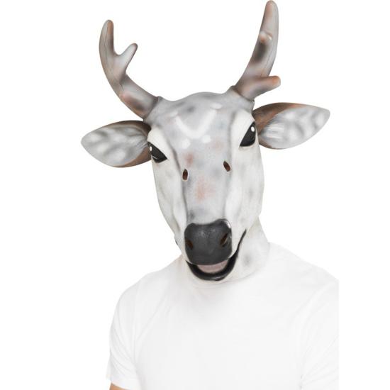 Máscara de Reno Blanco para adulto Máscara de Reno Blanco para adulto