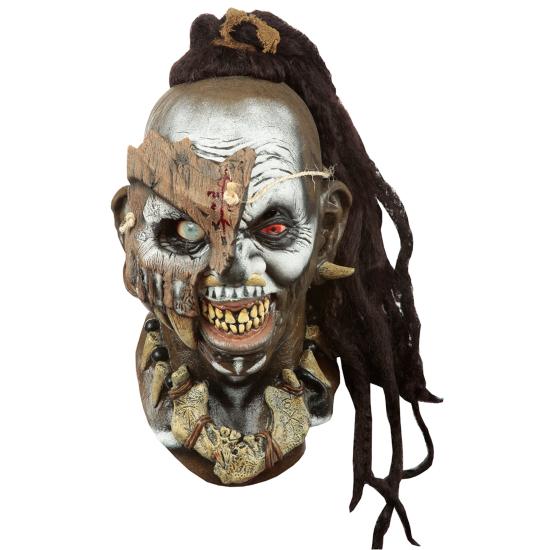 Máscara de sacerdote vudú para adulto Máscara de sacerdote vudú para adulto