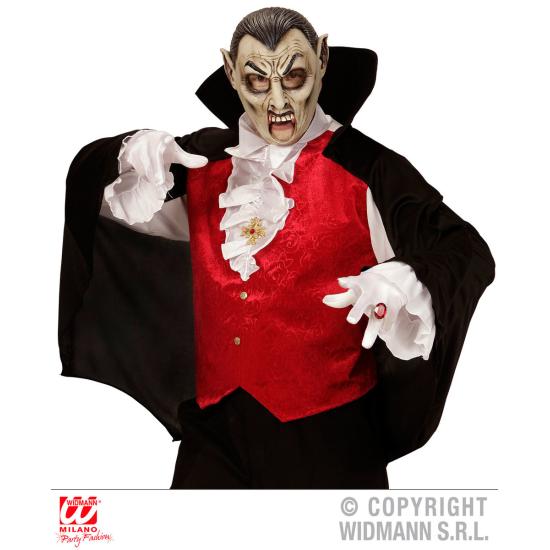 Máscara de vampiro sediento para adulto Máscara de vampiro sediento para adulto