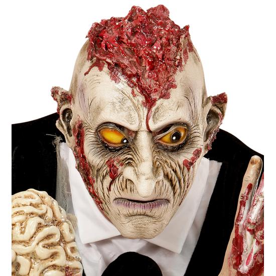 Máscara de zombie con las ideas al aire para adulto Máscara de zombie con las ideas al aire para adulto