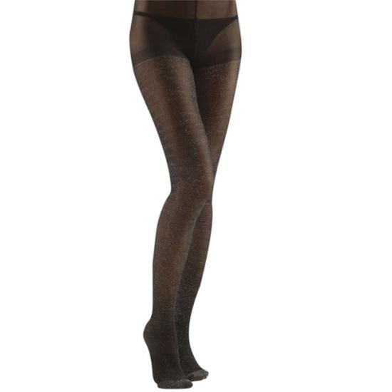 Pantys con purpurina negros Pantys con purpurina negros