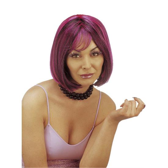 Peluca Kimberly rosa para mujer Peluca Kimberly rosa para mujer