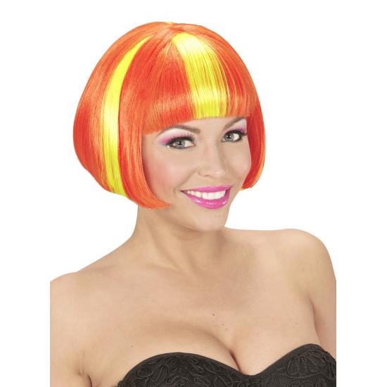 Peluca con la bandera de España para mujer ^ Peluca con la bandera de España para mujer ^